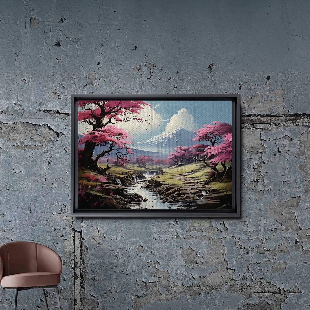 Amazon.com: Serenity Stream, A Bob Ross,Inspired print